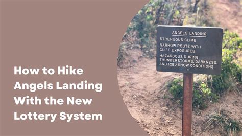 How to Hike Angels Landing With the New Lottery System.